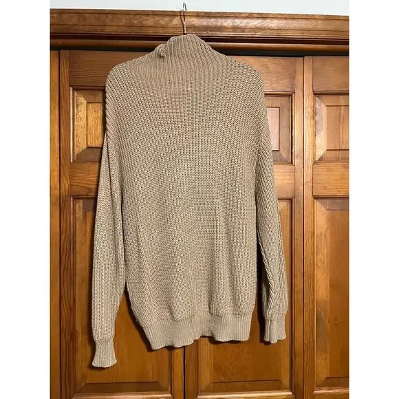 Wilfred Women's Montpellier Turtleneck Sweater Heather Constant Camel Size M - Picture 9 of 10